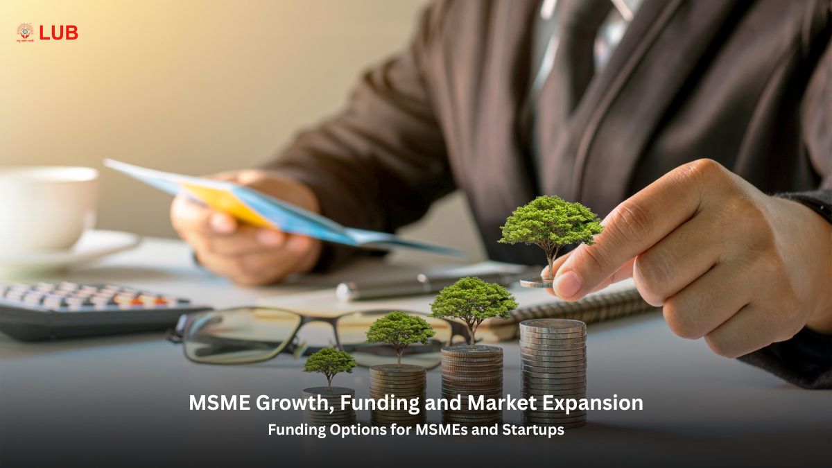 Funding for MSMEs & Startups